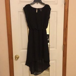Delirious Black High-Low Dress